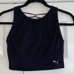 Puma Women's Midnight Black Sports Bra size XL